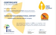 NAC ACHIEVES AIRPORT CARBON ACCREDITATION